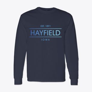 Hayfield Iowa Horizon Classic Long Sleeve T-Shirt