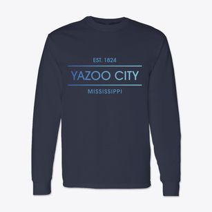 Yazoo City Mississippi Horizon Classic Long Sleeve T-Shirt