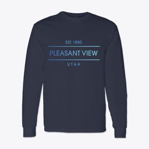 Pleasant View Utah Horizon Classic Long Sleeve T-Shirt