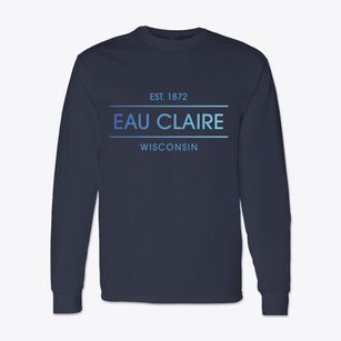 Eau Claire Wisconsin Horizon Classic Long Sleeve T-Shirt
