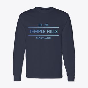 Temple Hills Maryland Horizon Classic Long Sleeve T-Shirt