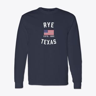 Rye Texas Patriot Classic Long Sleeve T-Shirt