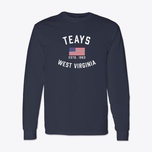 Teays West Virginia Patriot Classic Long Sleeve T-Shirt