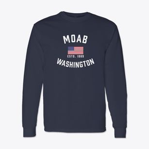 Moab Washington Patriot Classic Long Sleeve T-Shirt
