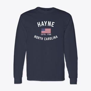 Hayne North Carolina Patriot Classic Long Sleeve T-Shirt