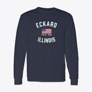 Eckard Illinois Patriot Classic Long Sleeve T-Shirt