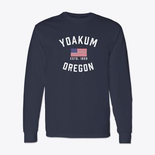 Yoakum Oregon Patriot Classic Long Sleeve T-Shirt