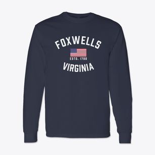 Foxwells Virginia Patriot Classic Long Sleeve T-Shirt