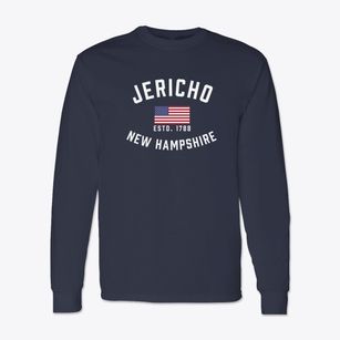 Jericho New Hampshire Patriot Classic Long Sleeve T-Shirt