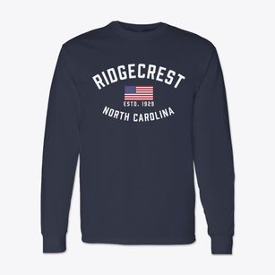 Ridgecrest North Carolina Patriot Classic Long Sleeve T-Shirt