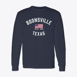 Boonsville Texas Patriot Classic Long Sleeve T-Shirt