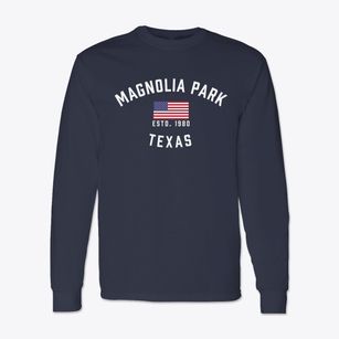 Magnolia Park Texas Patriot Classic Long Sleeve T-Shirt