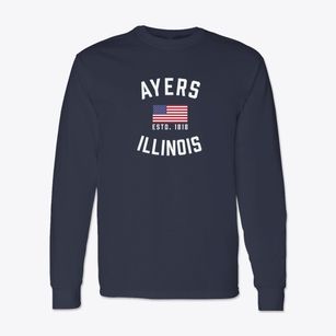 Ayers Illinois Patriot Classic Long Sleeve T-Shirt