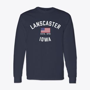 Lanscaster Iowa Patriot Classic Long Sleeve T-Shirt
