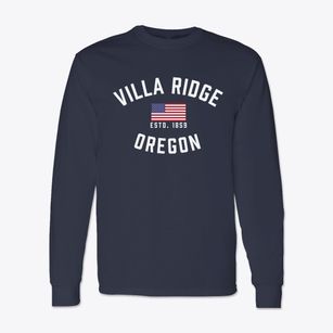 Villa Ridge Oregon Patriot Classic Long Sleeve T-Shirt