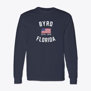 Byrd Florida Patriot Classic Long Sleeve T-Shirt