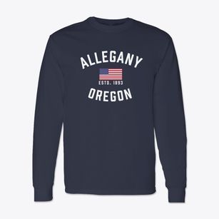 Allegany Oregon Patriot Classic Long Sleeve T-Shirt