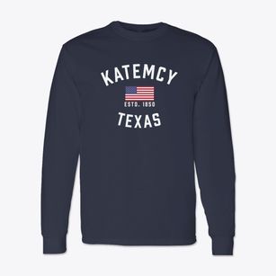 Katemcy Texas Patriot Classic Long Sleeve T-Shirt