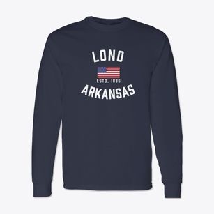Lono Arkansas Patriot Classic Long Sleeve T-Shirt