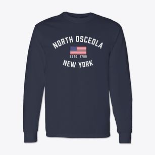 North Osceola New York Patriot Classic Long Sleeve T-Shirt