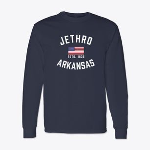 Jethro Arkansas Patriot Classic Long Sleeve T-Shirt