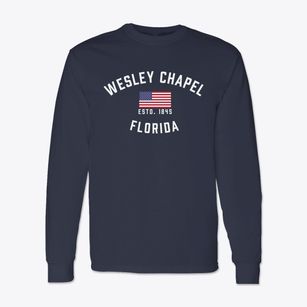 Wesley Chapel Florida Patriot Classic Long Sleeve T-Shirt