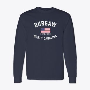 Burgaw North Carolina Patriot Classic Long Sleeve T-Shirt