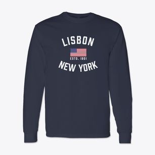Lisbon New York Patriot Classic Long Sleeve T-Shirt