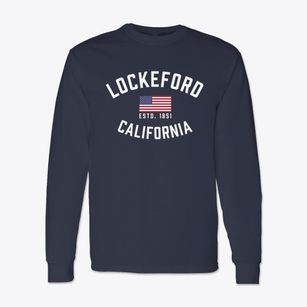Lockeford California Patriot Classic Long Sleeve T-Shirt