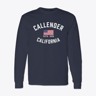 Callender California Patriot Classic Long Sleeve T-Shirt