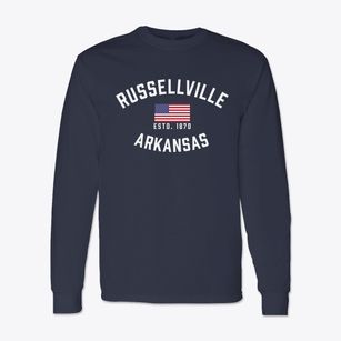 Russellville Arkansas Patriot Classic Long Sleeve T-Shirt