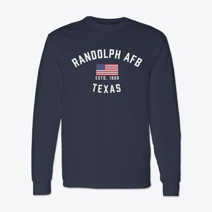 Randolph Afb Texas Patriot Classic Long Sleeve T-Shirt