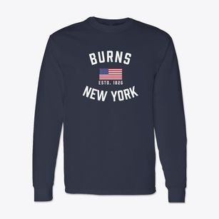 Burns New York Patriot Classic Long Sleeve T-Shirt