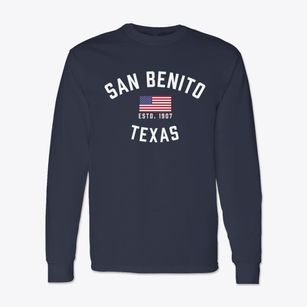 San Benito Texas Patriot Classic Long Sleeve T-Shirt