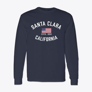 Santa Clara California Patriot Classic Long Sleeve T-Shirt
