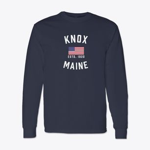 Knox Maine Patriot Classic Long Sleeve T-Shirt