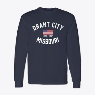 Grant City Missouri Patriot Classic Long Sleeve T-Shirt