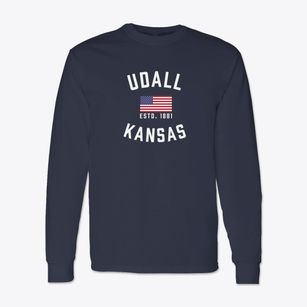 Udall Kansas Patriot Classic Long Sleeve T-Shirt