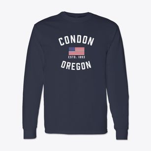 Condon Oregon Patriot Classic Long Sleeve T-Shirt