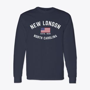 New London North Carolina Patriot Classic Long Sleeve T-Shirt
