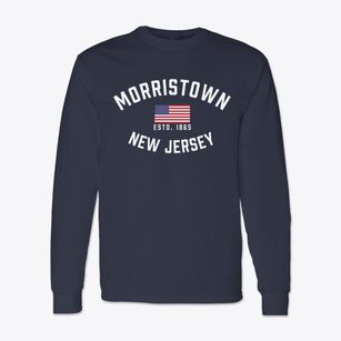 Morristown New Jersey Patriot Classic Long Sleeve T-Shirt
