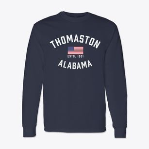 Thomaston Alabama Patriot Classic Long Sleeve T-Shirt
