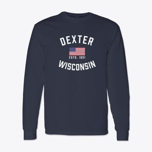 Dexter Wisconsin Patriot Classic Long Sleeve T-Shirt