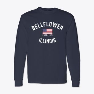 Bellflower Illinois Patriot Classic Long Sleeve T-Shirt