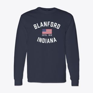 Blanford Indiana Patriot Classic Long Sleeve T-Shirt