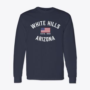 White Hills Arizona Patriot Classic Long Sleeve T-Shirt