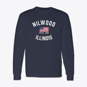 Nilwood Illinois Patriot Classic Long Sleeve T-Shirt