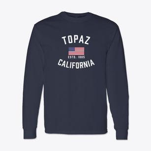 Topaz California Patriot Classic Long Sleeve T-Shirt