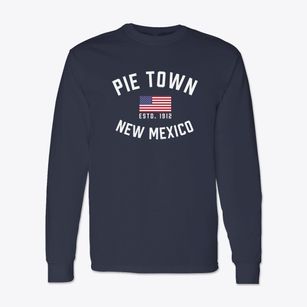 Pie Town New Mexico Patriot Classic Long Sleeve T-Shirt