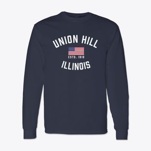 Union Hill Illinois Patriot Classic Long Sleeve T-Shirt